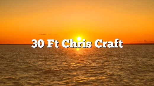 30 Ft Chris Craft