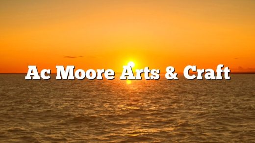 Ac Moore Arts & Craft
