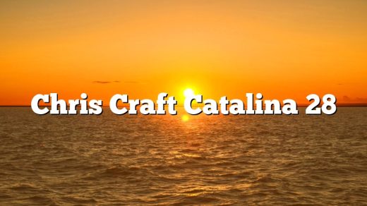 Chris Craft Catalina 28