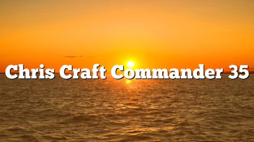 Chris Craft Commander 35