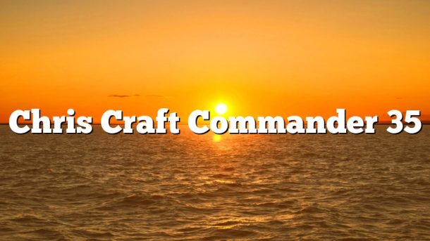 Chris Craft Commander 35