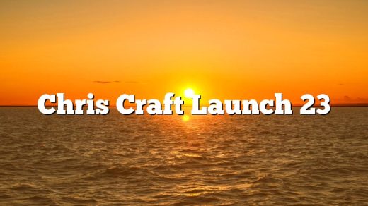 Chris Craft Launch 23