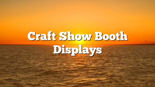 Craft Show Booth Displays