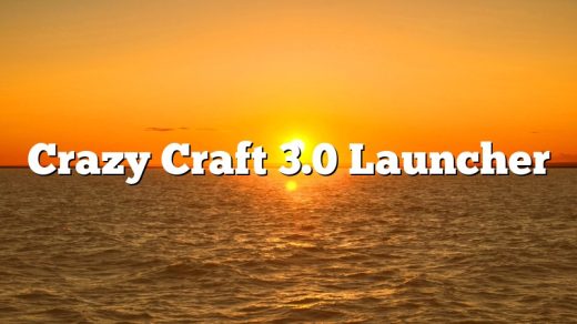 Crazy Craft 3.0 Launcher