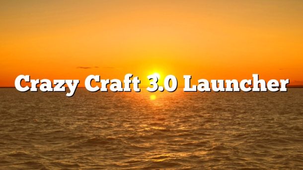 Crazy Craft 3.0 Launcher