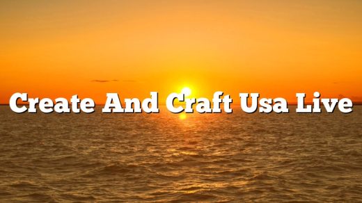 Create And Craft Usa Live
