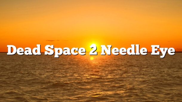 Dead Space 2 Needle Eye