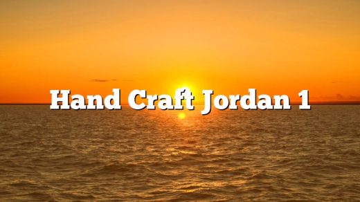 Hand Craft Jordan 1
