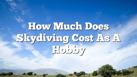How Much Does Skydiving Cost As A Hobby