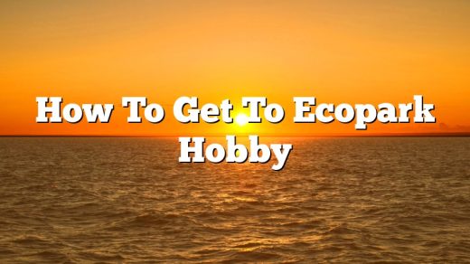 How To Get To Ecopark Hobby