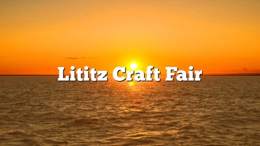 Lititz Craft Fair