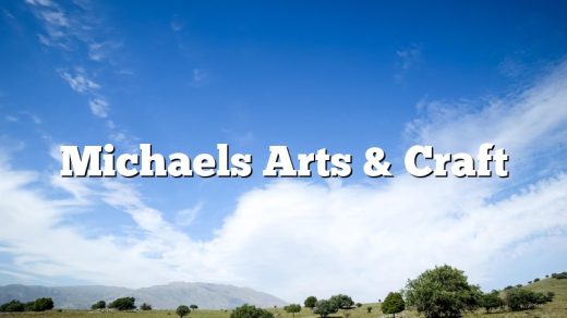 Michaels Arts & Craft