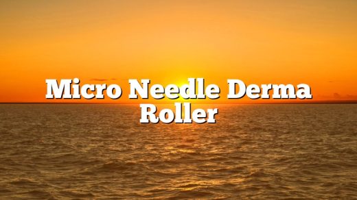 Micro Needle Derma Roller