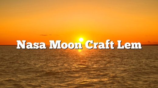 Nasa Moon Craft Lem