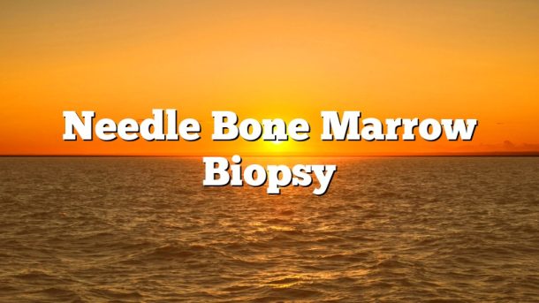 Needle Bone Marrow Biopsy