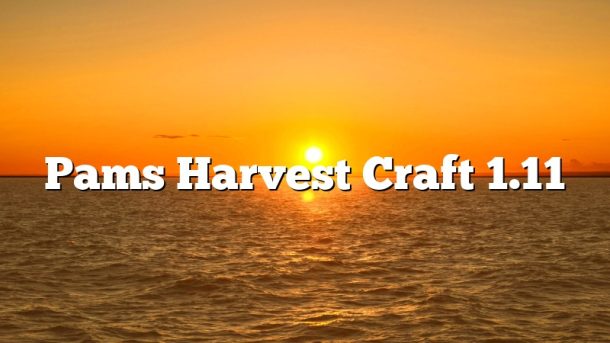 Pams Harvest Craft 1.11
