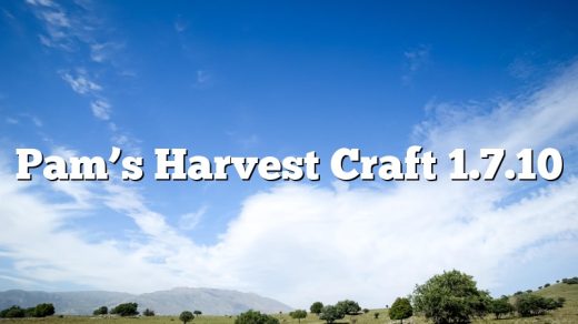 Pam’s Harvest Craft 1.7.10