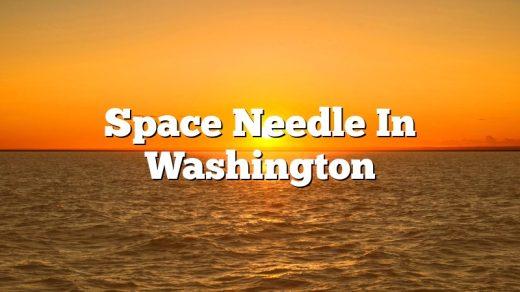 Space Needle In Washington