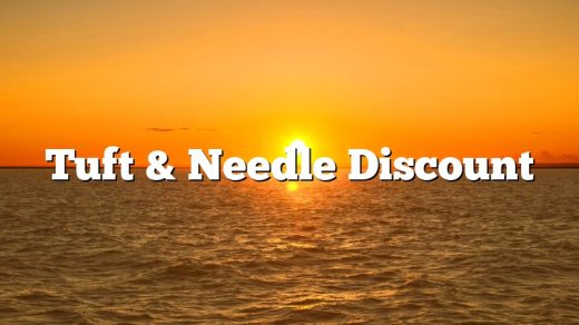 Tuft & Needle Discount