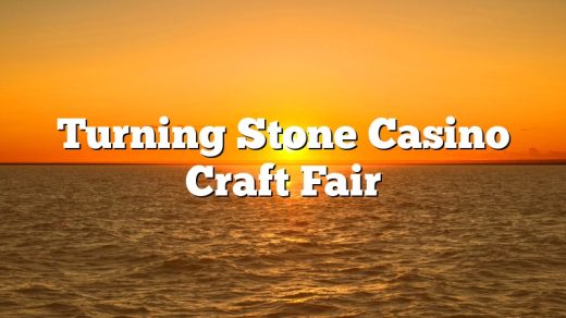 Turning Stone Casino Craft Fair