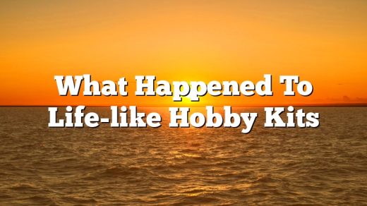 What Happened To Life-like Hobby Kits
