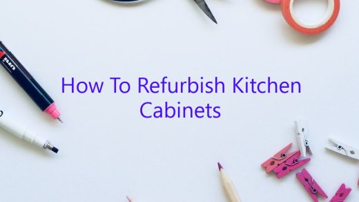 How To Refurbish Kitchen Cabinets February 2023 Uptowncraftworks Com   How To Refurbish Kitchen Cabinets 9935 520x292 